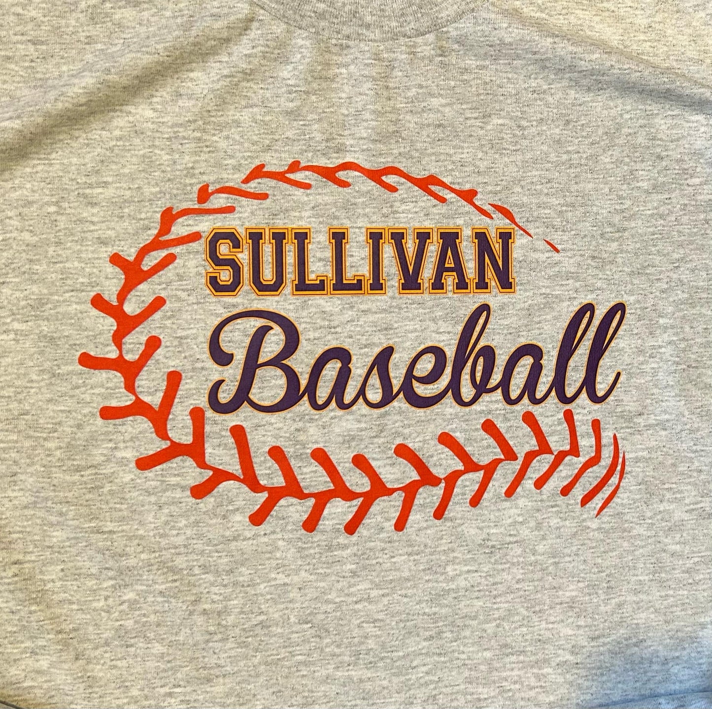 Sullivan Baseball T-Shirt or Crewneck