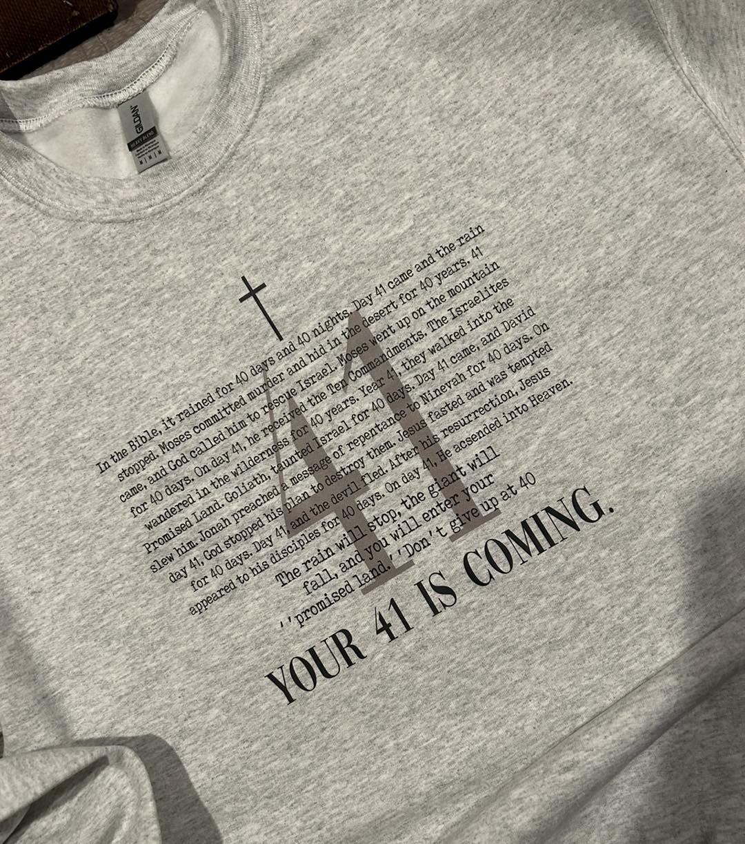 your 41 is coming sweatshirt