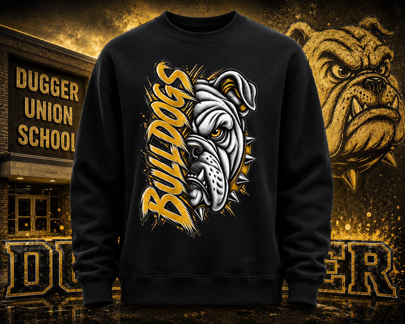 Bulldogs T-Shirt or crewneck CLOSING 8/30 round 1