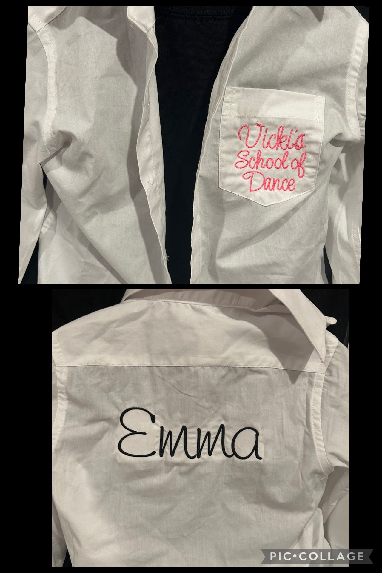 Embroidered Dance Cover Up Personalized