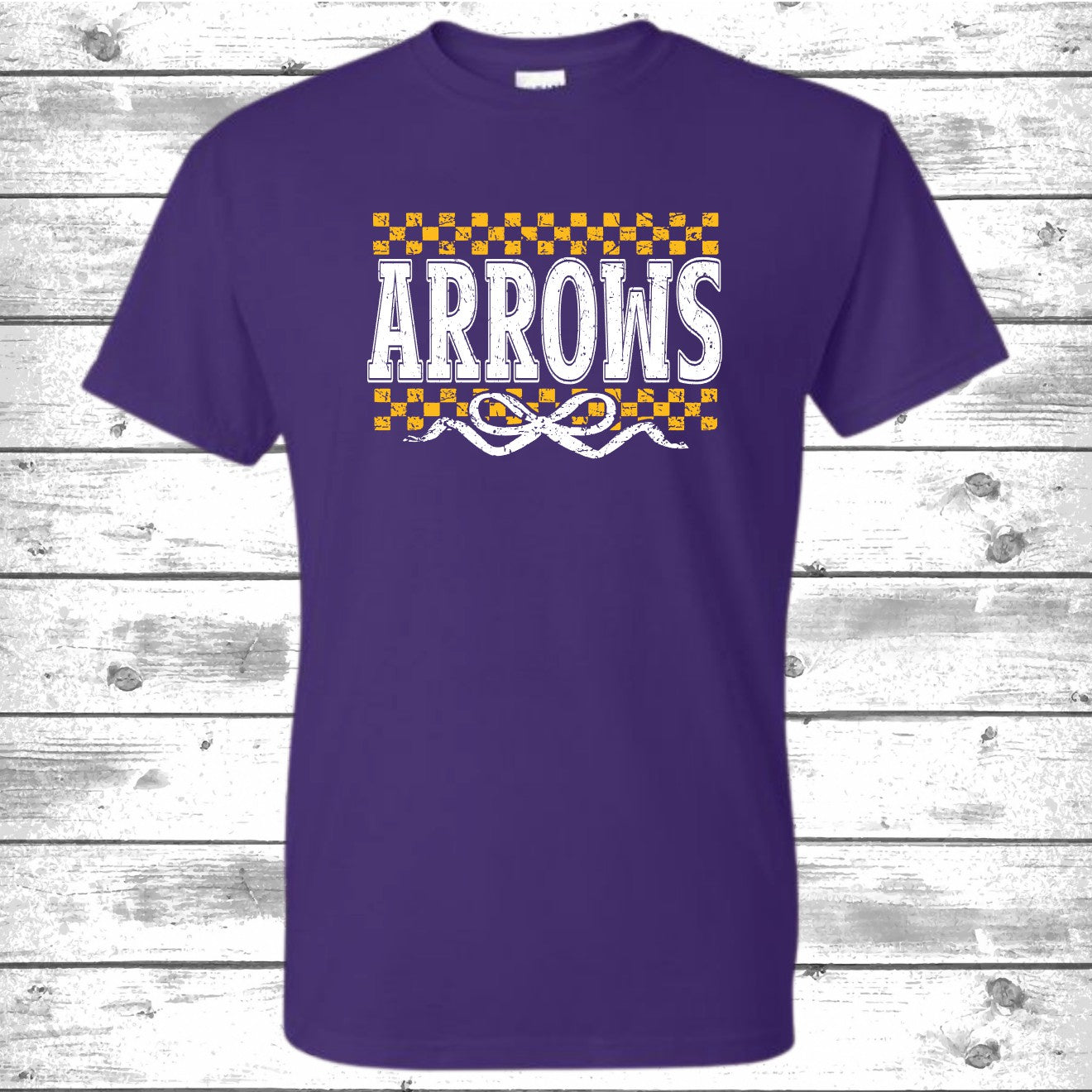 Arrows checkered bow T-Shirt or Sweatshirt