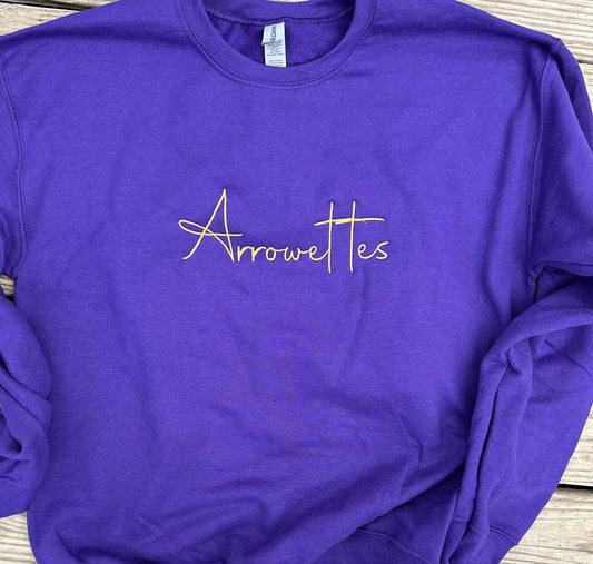 Embroidered ARROWETTES Gildan Sweatshirt