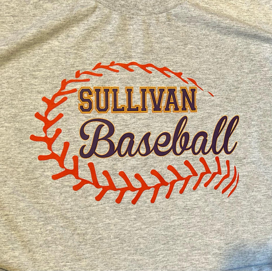 Sullivan Baseball T-Shirt or Crewneck