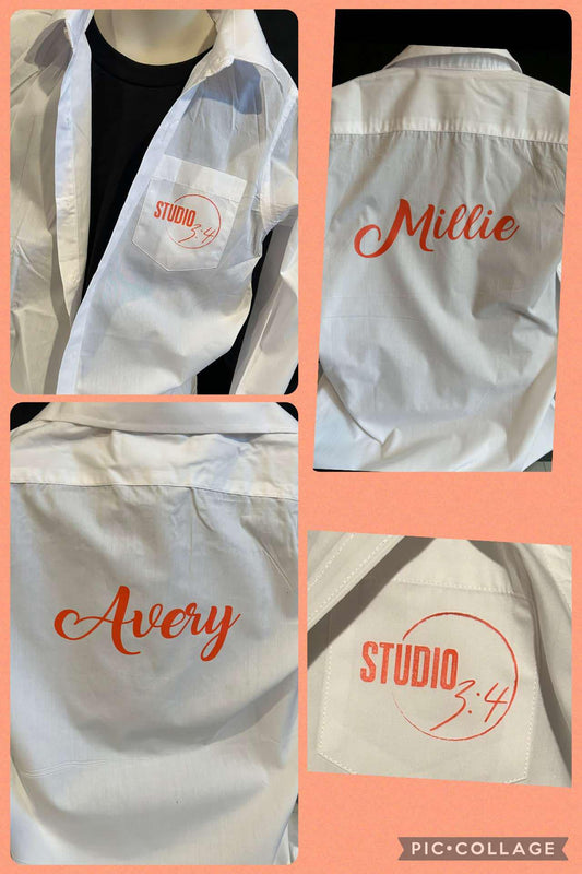 Dance Cover Up DTF printed Personalized