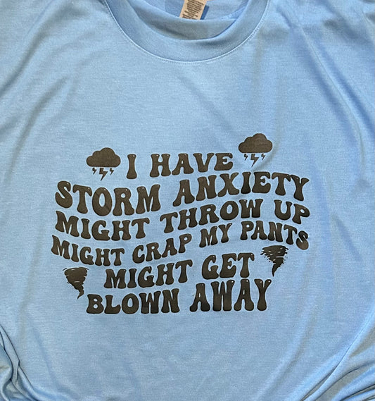 Storm anxiety t-shirt