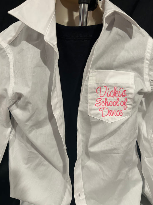 Embroidered Dance Cover Up Personalized