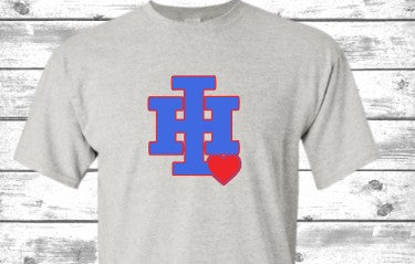 Vintage Indiana Heart T Shirt