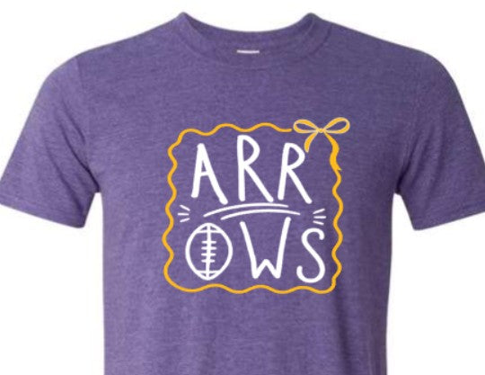 Arrows Framed Bow  T-Shirt