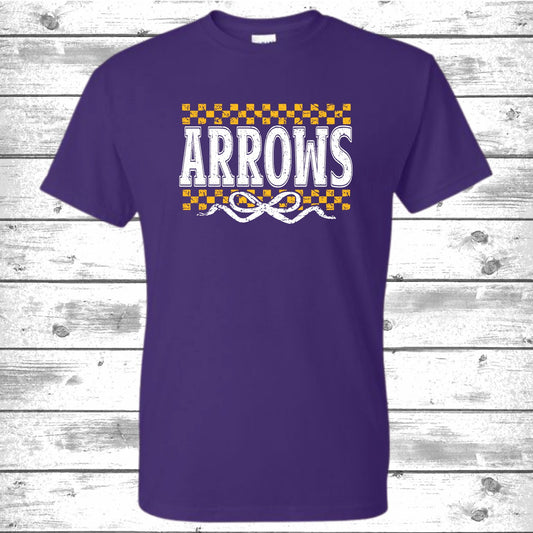 Arrows checkered bow T-Shirt or Sweatshirt