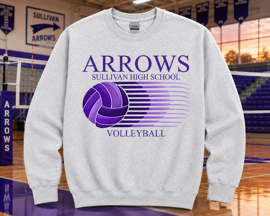 ARROWS Volleyball T-Shirt or crewneck CLOSING 8/30