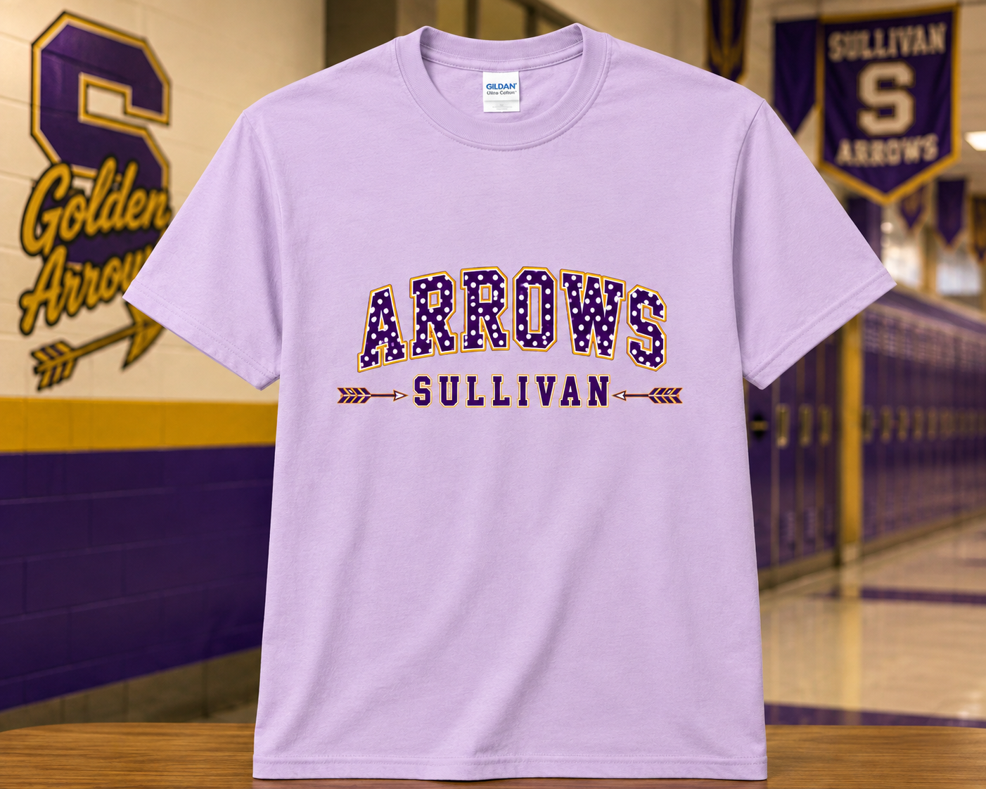 Arrows Sullivan Polka Dot  T-Shirt order ends 9/7