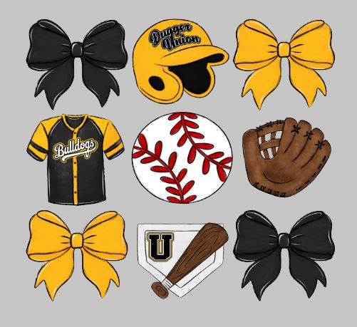 Dugger Baseball Bows T-Shirt c