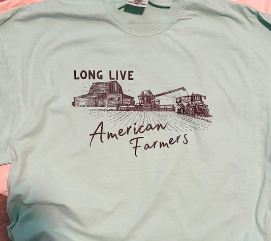 Long Live American Farmers T-Shirt