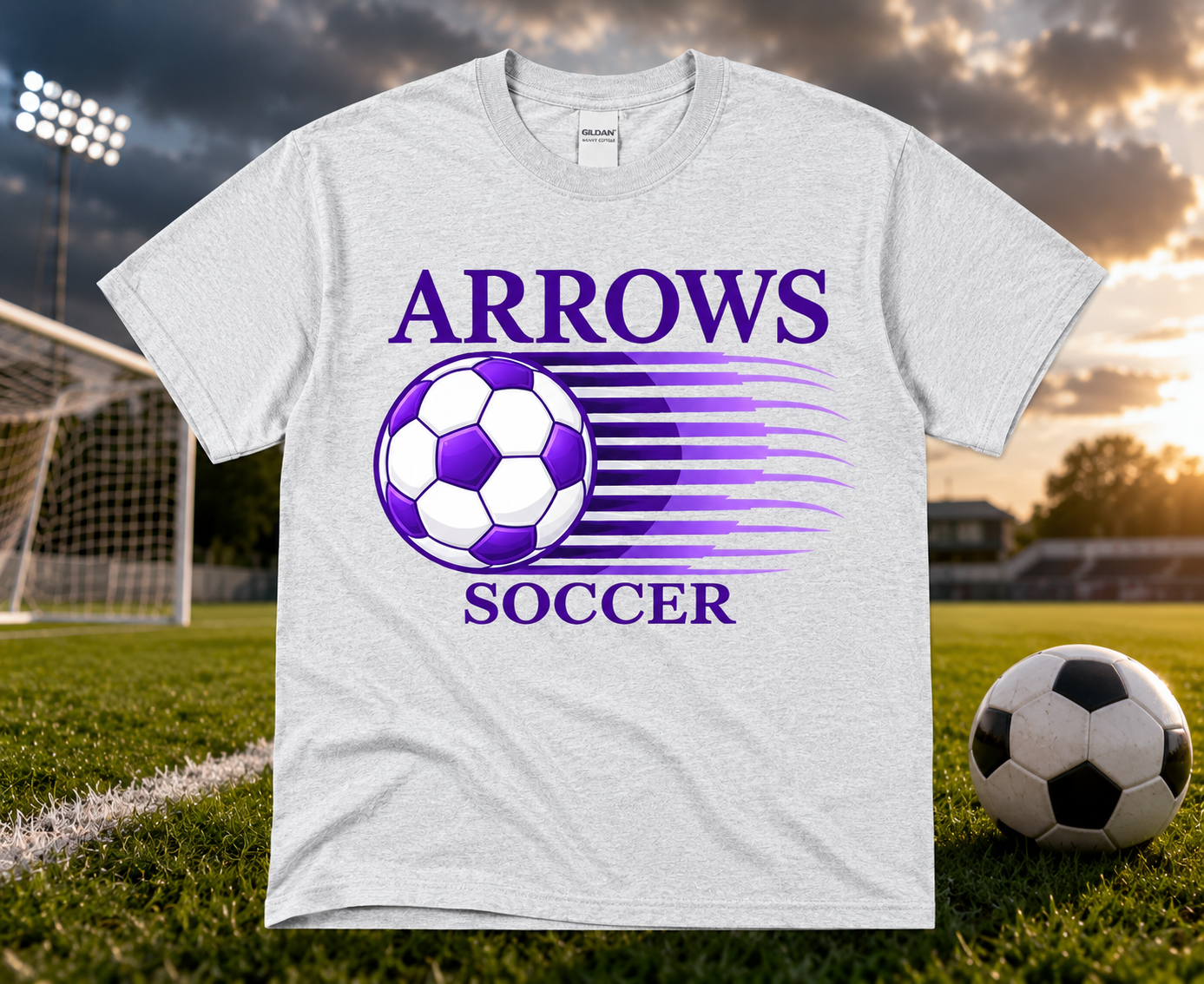 Soccer Arrows T-Shirt  CLOSING 8/30
