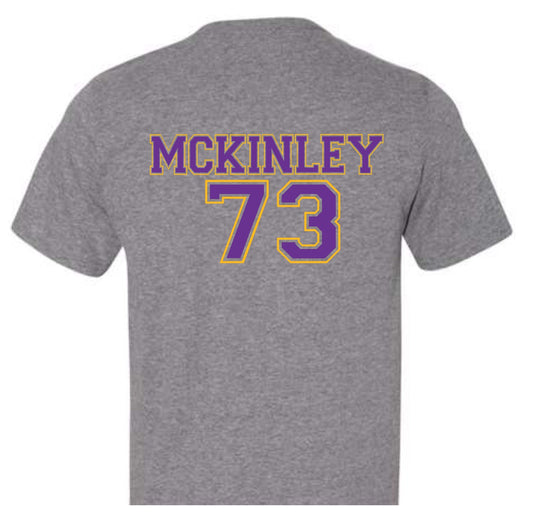 Senior Dad Custom Football T-Shirt