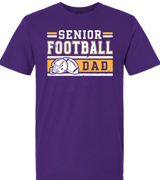 Senior Football Dad Custom -Shirt or Sweatshirt