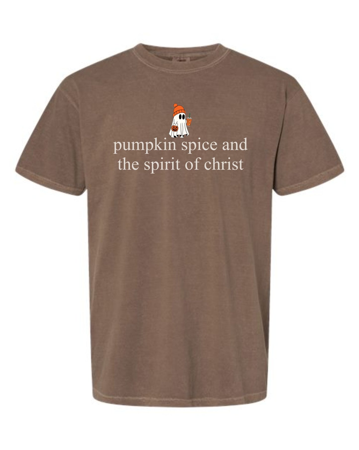 Pumpkin Spice and the spirit of christ T-Shirt ORDER ENDS 9/27